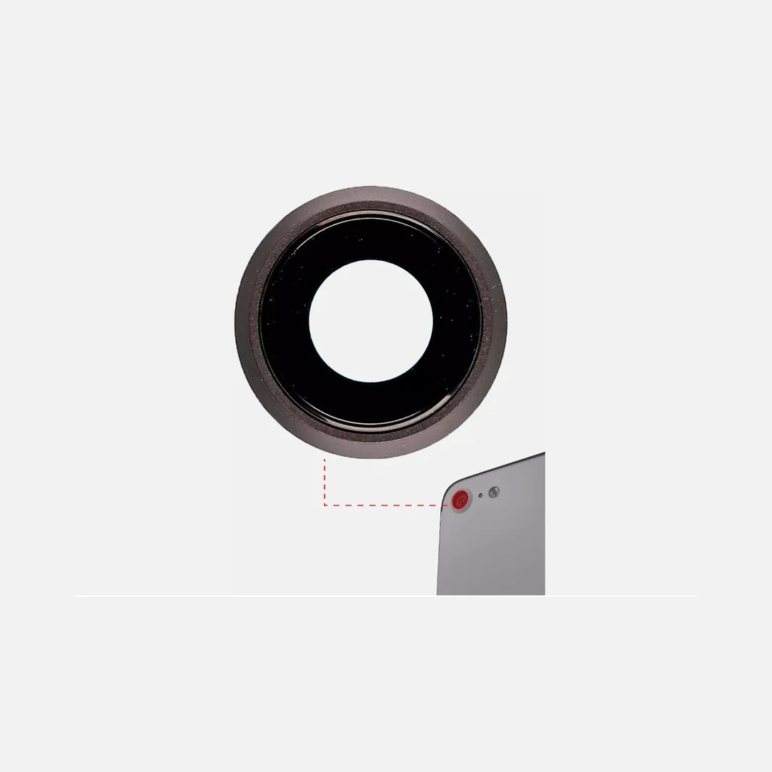 Replacement Back Camera Lens With Bracket & Bezel Compatible iPhone8 Replacement Back Camera Lens With Bracket & Bezel Compatible iPhone8